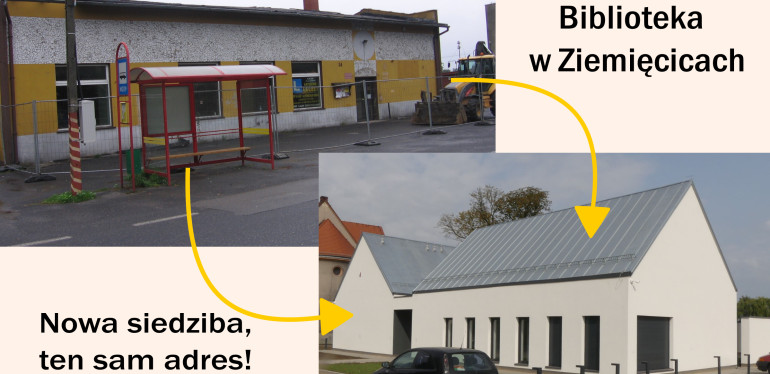 Biblioteka w Ziemięcicach, czyli kiedy koniec staje się nowym początkiem