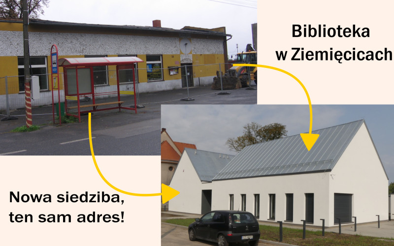 Biblioteka w Ziemięcicach, czyli kiedy koniec staje się nowym początkiem